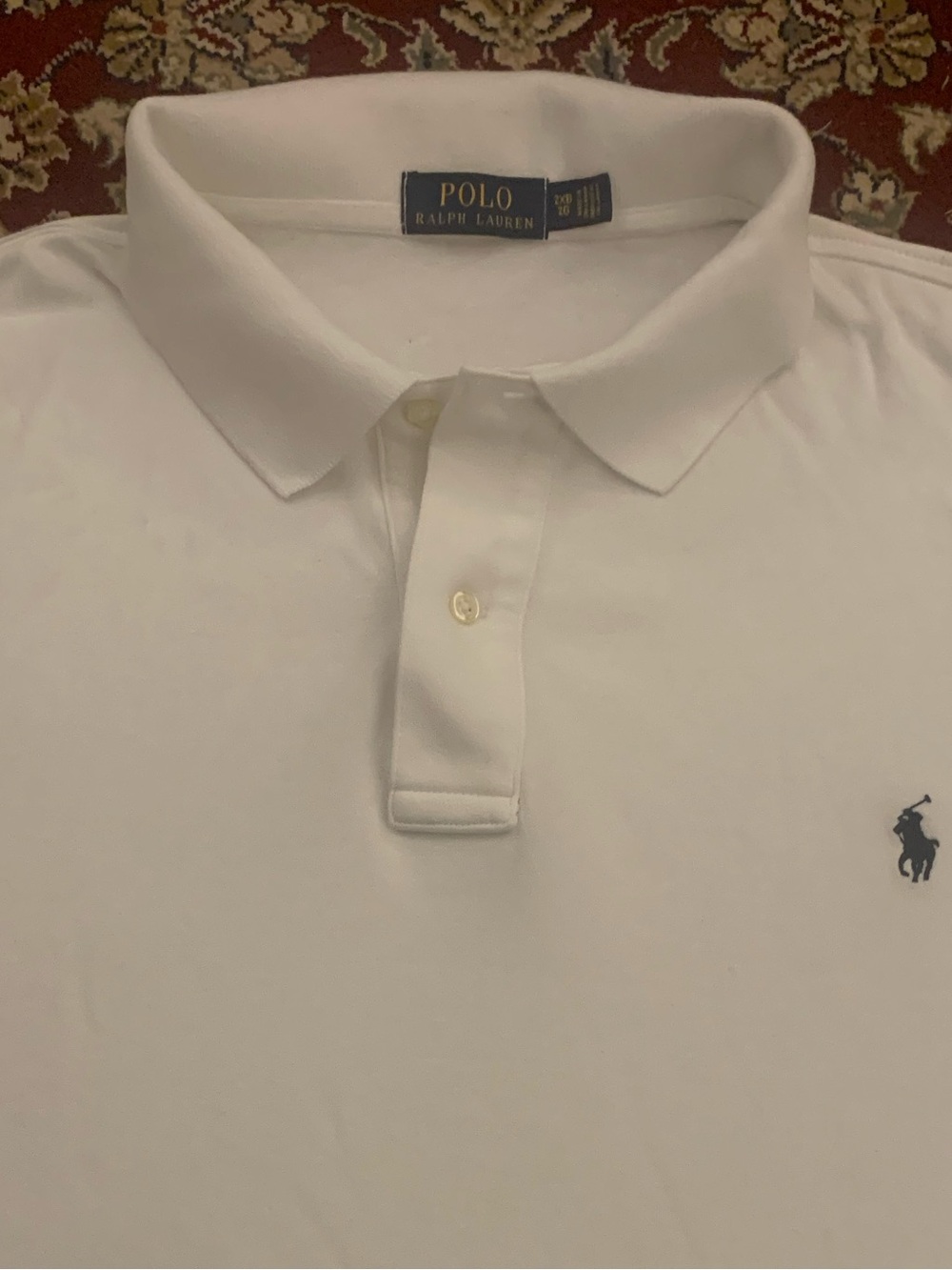 Rl POLO SS 2XB All Cotton 2 Button Polo